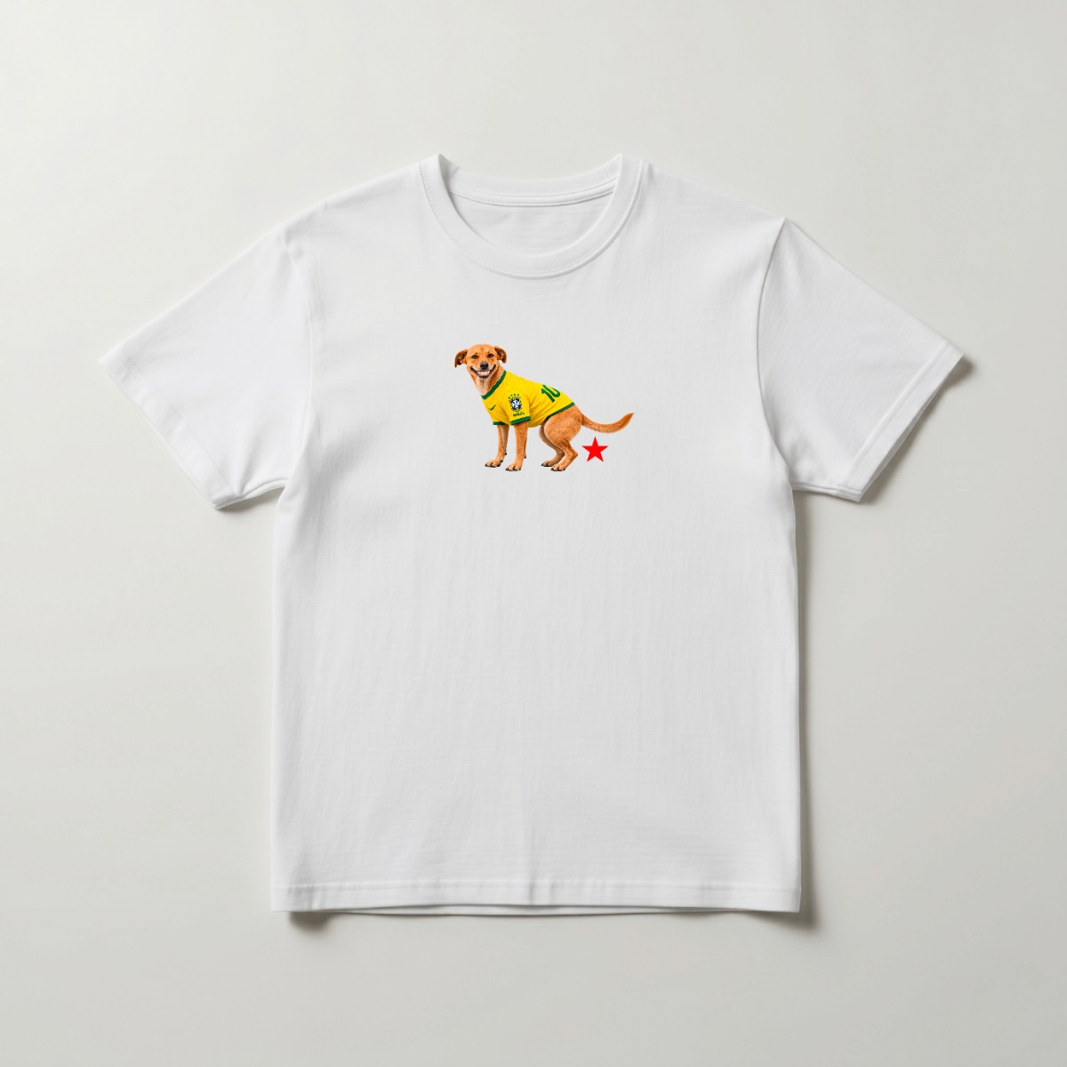 Camiseta Caramelo cagão sorrindo